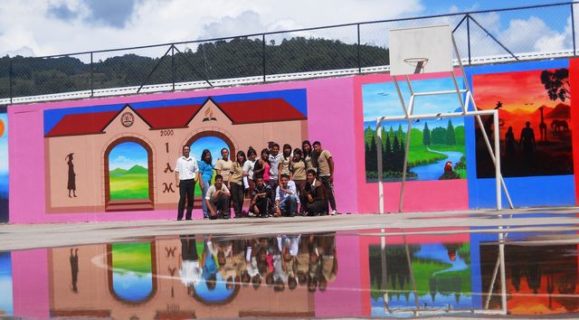 Painted in - Pintado en, Honduras
